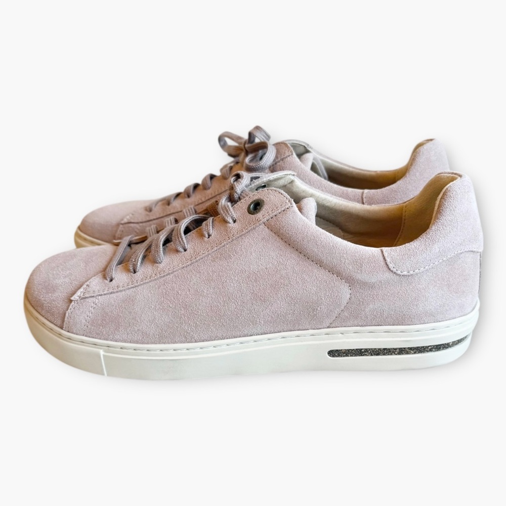 New! Birkenstock Bend Suede Sneaker in Light Rose Sz 41